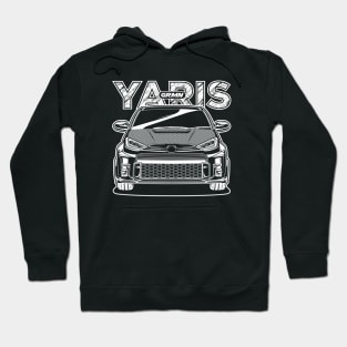 GRMN Yaris - White Print Hoodie